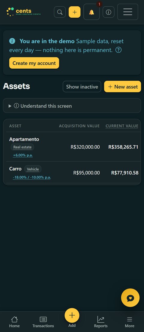 Assets on mobile